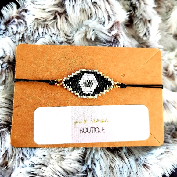 pink lemon Jewelry - 🍭💗Evil Eye Black/Gold Bracelet Bundle for 30% off